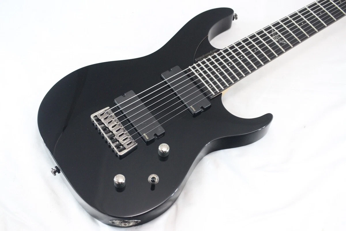 Washburn Palallax 8 string 5ply neck EMG808 Electric Guitar w Gig
