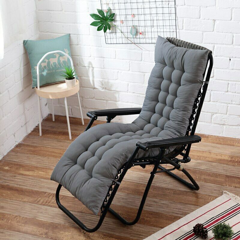Cushion Recliner Chair Cushion Thick Seat Cushion Rattan Chair Sofa Long  Cushion