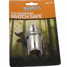 Marbles Match Safe Waterproof Stainless From Original 1900 Patent Clam Packed