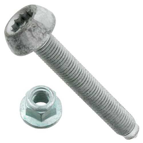 2X Febi N90954802 Front Hub Strut Pinch Bolt Nut Kit For VW Audi Golf