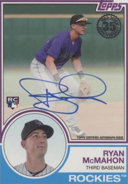 2018 Topps - Ryan McMahon #83A-RM - 1 of 1