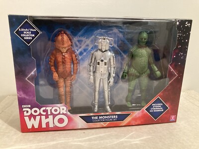 Doctor Who The Monsters Sammelfigur B&M Set Ice Warrior Cyberman Zygon