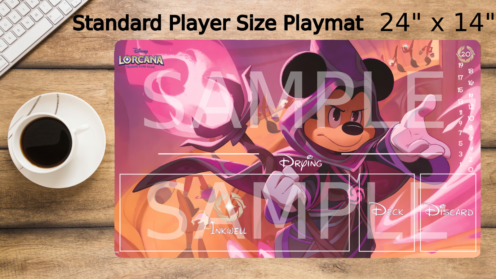 OP One Piece Perona Ghosts Dress Skirt Playmat TCG CCG Playmat Custom Card  Mat