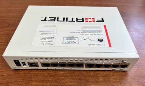 5 Stück_Fortinet FortiGate FG-60E-POE mit Netzteil_getestet / nicht beansprucht - Bild 4 von 4