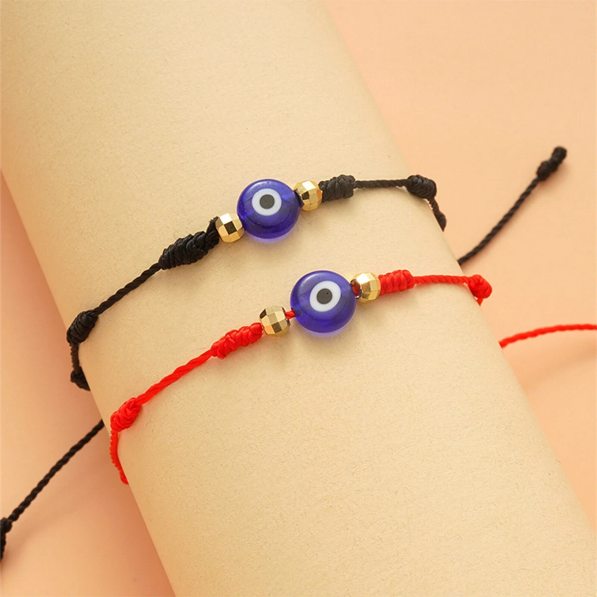 Evil eye bracelet for couples deals