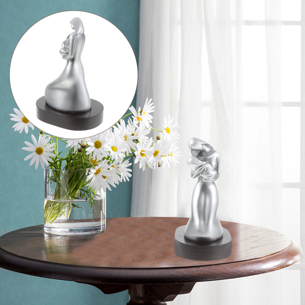 Resin Desktop Decoration Figurine for Mothers Tabletop Adornment