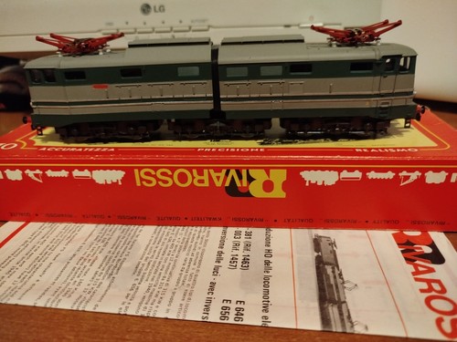Locoarrticolato RIVAROSSI E 646.127 FS 2°serie Art. 1458 / 1 - Foto 3 di 13