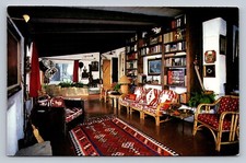 Postcard California Rancho del Cielo Reagan Ranch Presidential Home Chrome B635