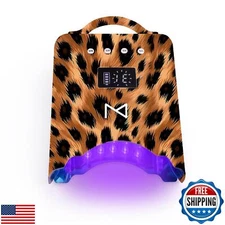 M - NEO Cordless and Rechargeable Nail Curing Lamp 78W with 4 LCD Time Displa