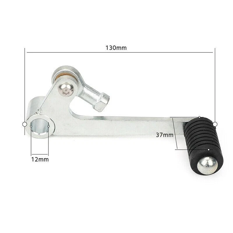 Palanca de cambios palanca de cambios freno pedal palanca de cambio para motocicleta moto de tierra acero Foto 2 de 4