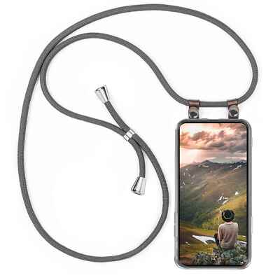 Belzsxy Case For Xiaomi Redmi Note 14 5G With Rope, Transparent Silicone Case Hang Necklace Neck Strap Chain Lanyard For Xiaomi Redmi Note 14 5G - View #6