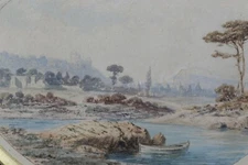 Emmanuel De Coulange-Lautrec (1824-1898) Landscape TOULOUSE LAUTREC France