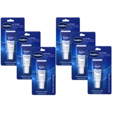 6 Pack Vaseline Lip Therapy Advanced Formula 0.35Oz Each