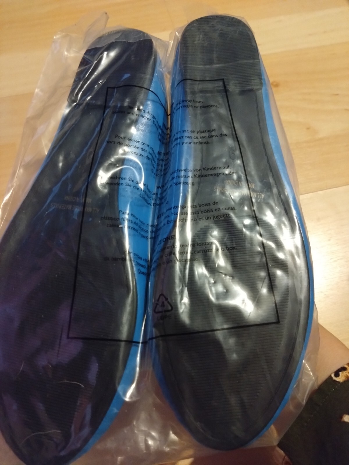 Flat blue Shoes eBay