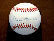 OSCAR GAMBLE NEW YORK YANKEES OUTFIELDER SIGNED AUTO OML BASEBALL BECKETT