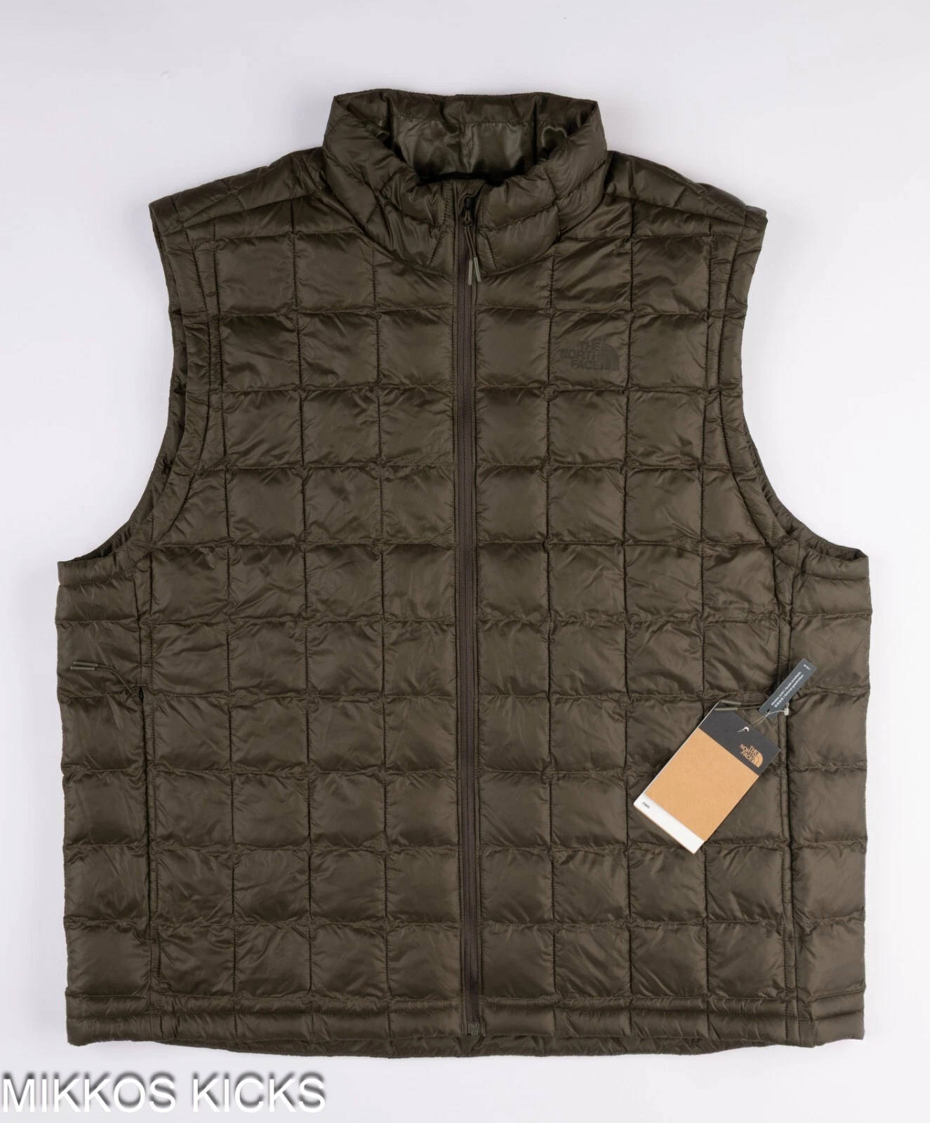 The North Face Men’s ThermoBall Eco Vest New Taupe Green XXL Insulated NF0A5GLQ
Opens in a new windo