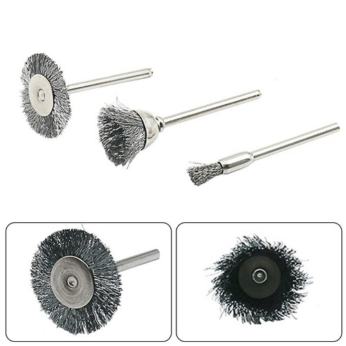 Efficient Rust Removal and Polishing Stainless Steel Wire Brush Set 3Pcs - Picture 18 of 24