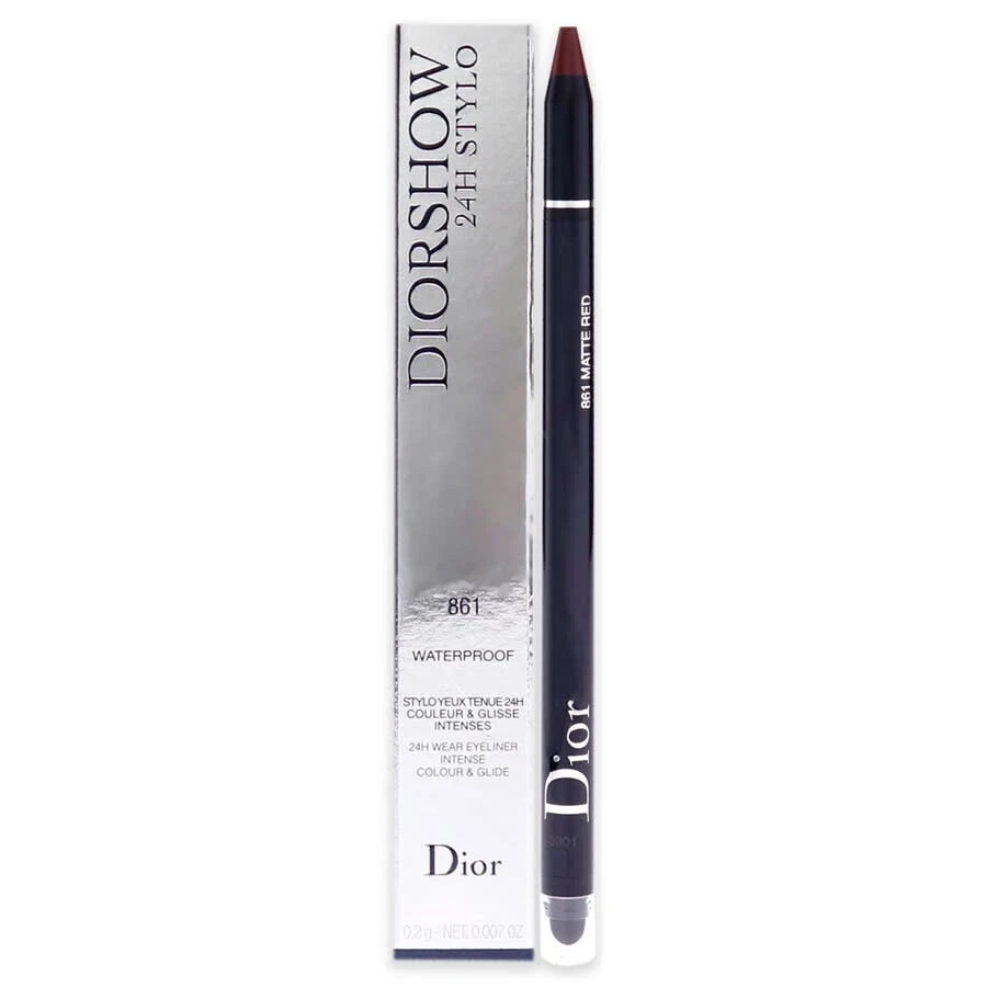 Christian Dior Diorshow 24H Stylo Waterproof Eyeliner 861 matte red 0.2 g New