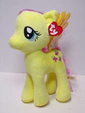 TY Sparkle Fluttershy MY LITTLE PONY 2017 Hasbro 10" Plush 070924WT3