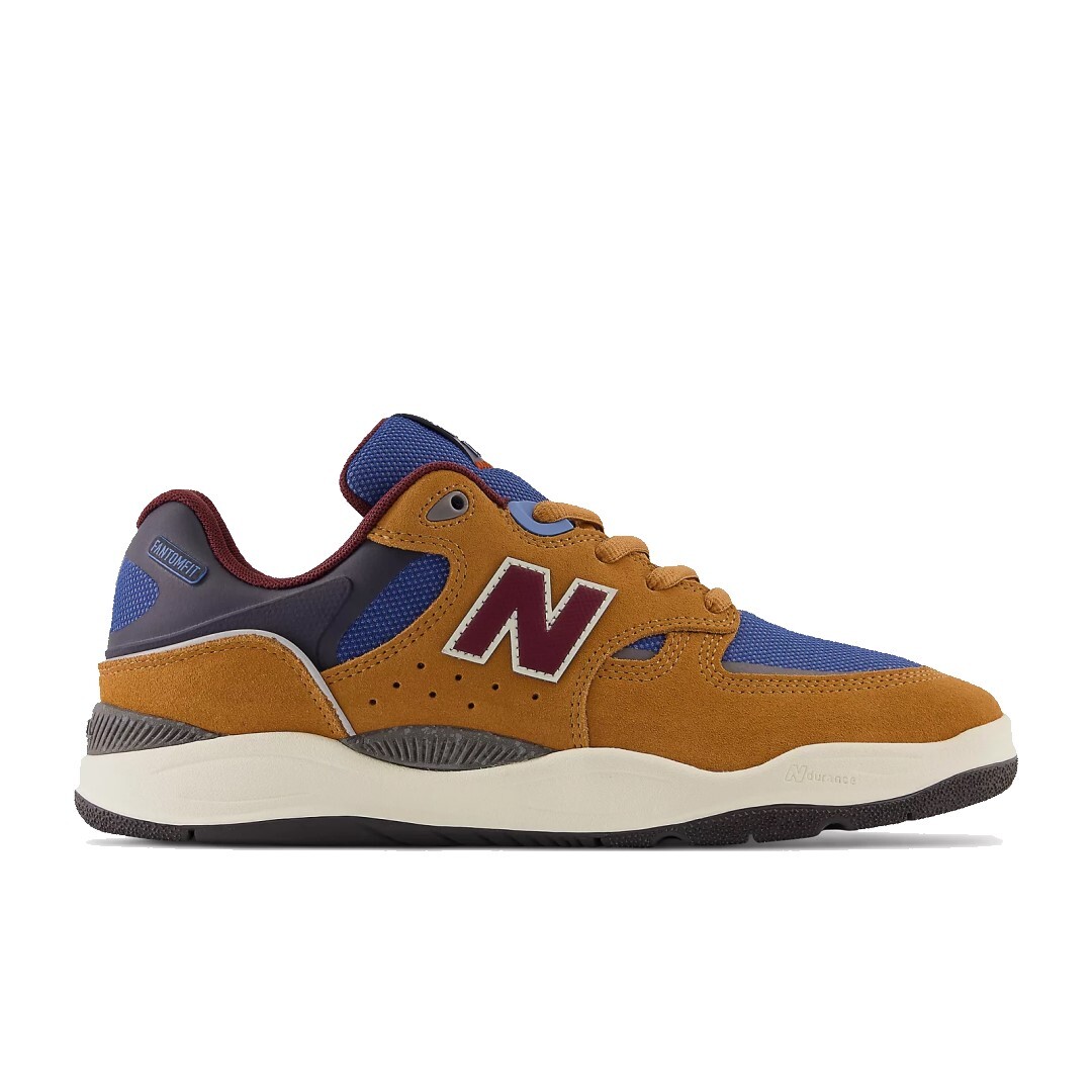 Кроссовки New Balance # Numeric 1010 (коричневые/синие) Кроссовки для скейтбординга Tiago Lemus
