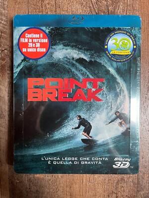 Point Break w. Steelbook (3D + 2D Blu-ray, 2015, EU Import, Region Free) *NEW*