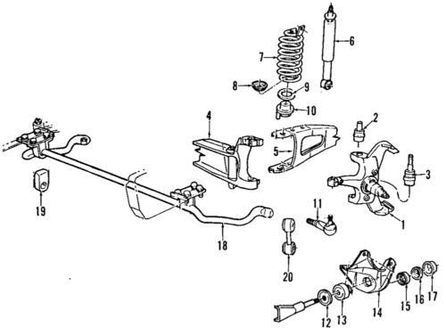 Espaciador para Ford (N/P E5TZ-3B244-A)