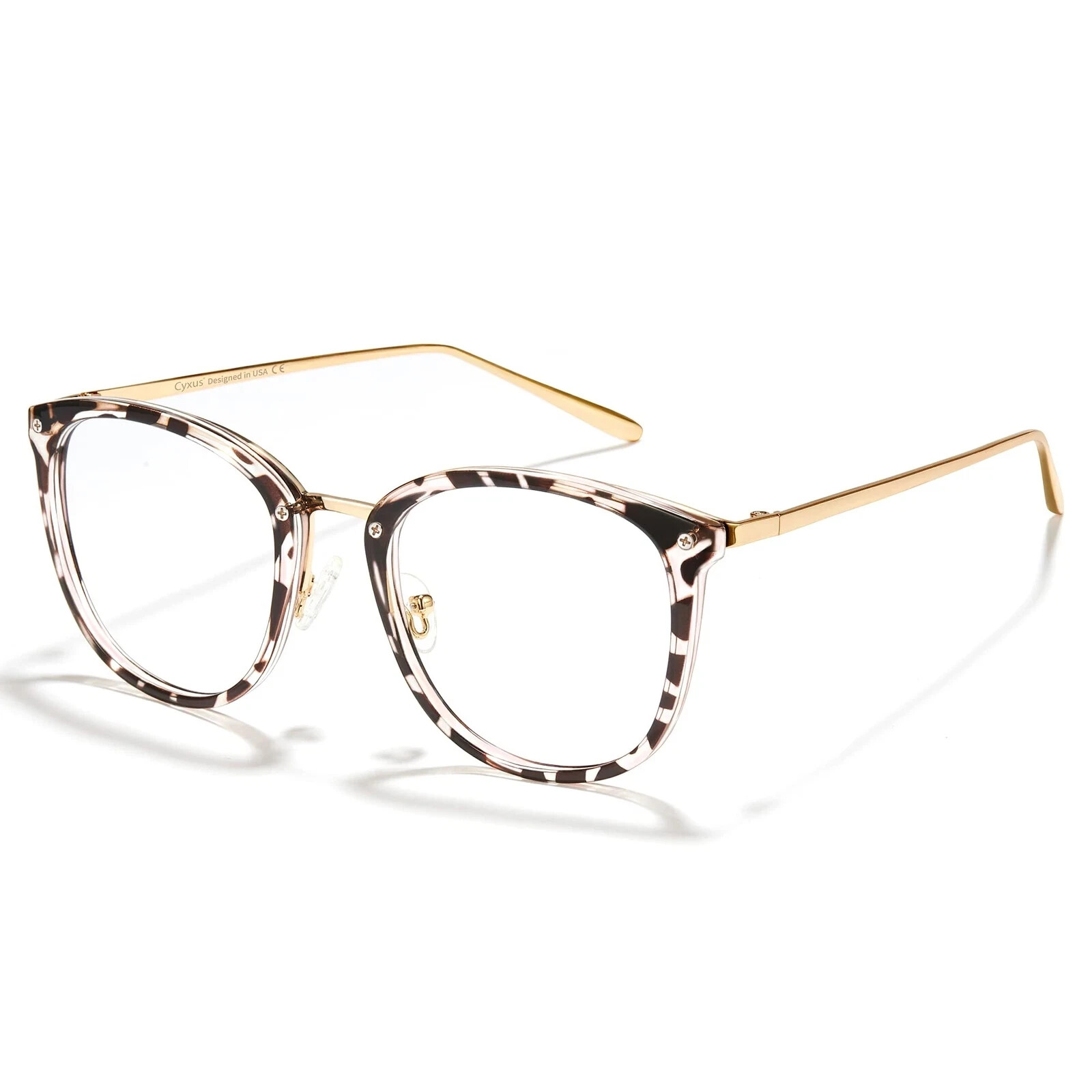 Cyxus Blue Light Blocking Glasses for Women Stylish Computer Eyewear to Reduce Eye Strain-image