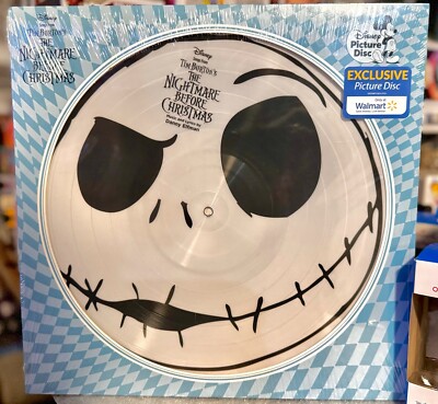 THE NIGHTMARE BEFORE CHRISTMAS LP Walmart Limited￼ Exclusive PICTURE DISC VINYL