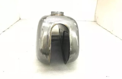 SUITABLE FOR HUSQVARNA 1974 CR 250 WR 250 MAG NEW REPRO RAW MODEL STEEL TANK - Picture 3 of 5