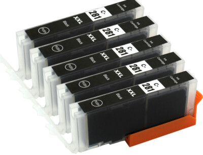Photo BLACK Printer Ink for Canon CLI-281 XXL Pixma TS6220 TS6320 TR8520 TS9520