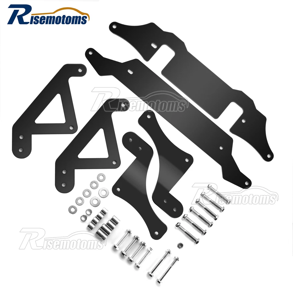 Kit de elevación negro delantero trasero 2-5" ajuste liso piloto POLARIS RZR 900-S / 900-4 15-16 Foto 3 de 4