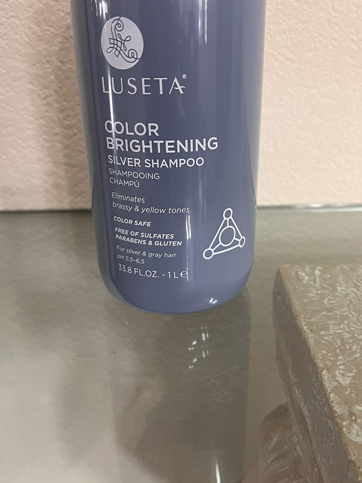 LUSETA COLOR BRIGHTENING SILVER SHAMPOO 33.8 OZ / 1L eBay