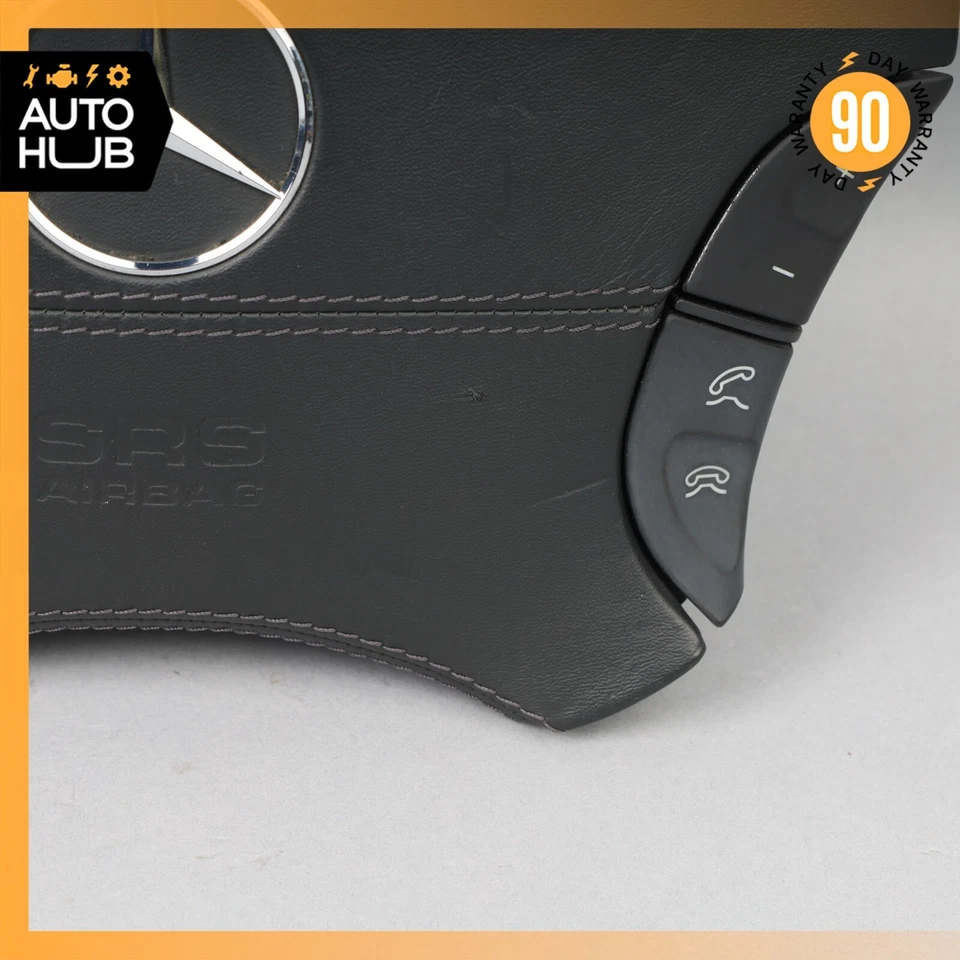 00-06 Mercedes W215 CL600 S600 Volante Bolsa Airbag Beige Cosido OEM Foto 3 de 4