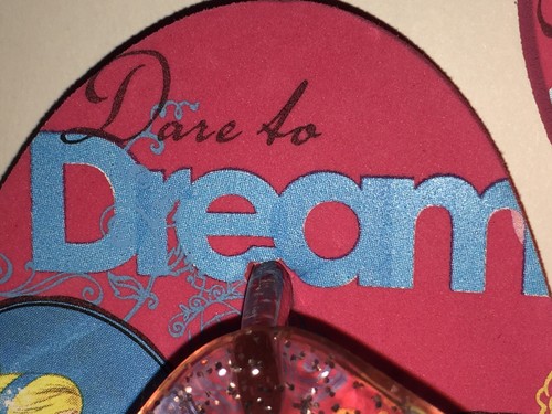 Disney Princess Girls Flip Flops Pink Glitter Sandals Belle Ariel Cinderella NWT - Picture 6 of 12