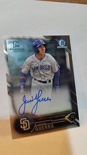 2016 JAVIER GUERRA BOWMAN CHROME 1ST CERTIFIED AUTO  SAN DIEGO PADRES Auto RC