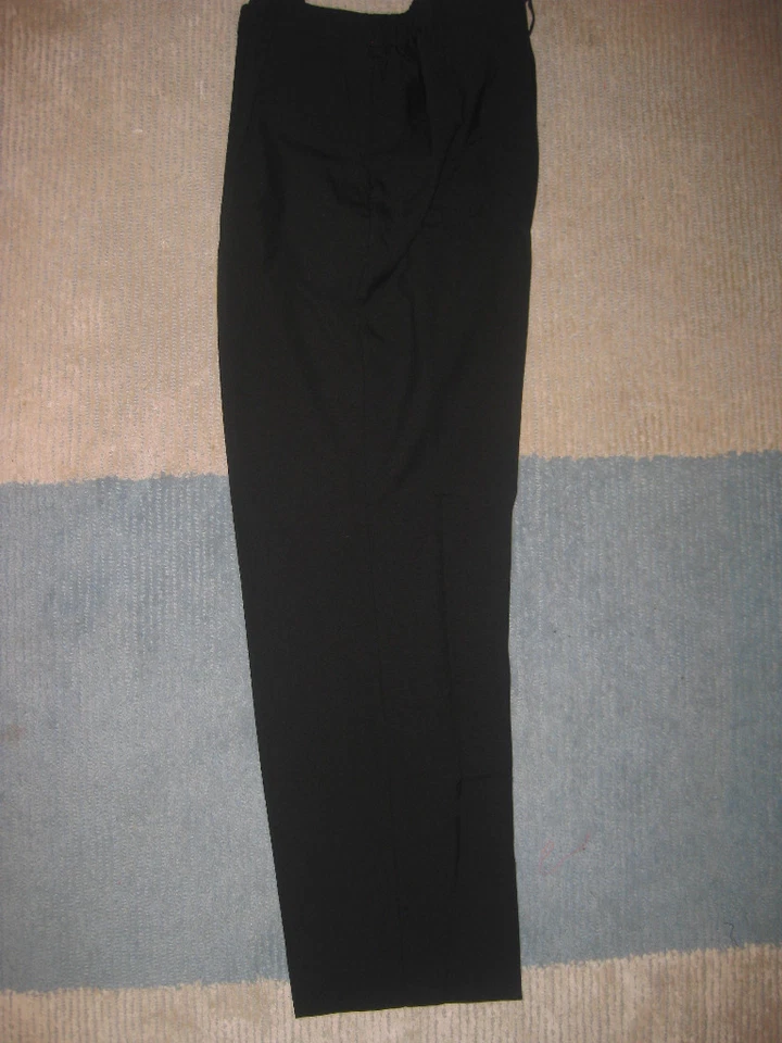 Womens Pants Cintas Black 16 18 20 22 24 26 28 32 Petite Tall Plus Size NEW - Image 2 of 3