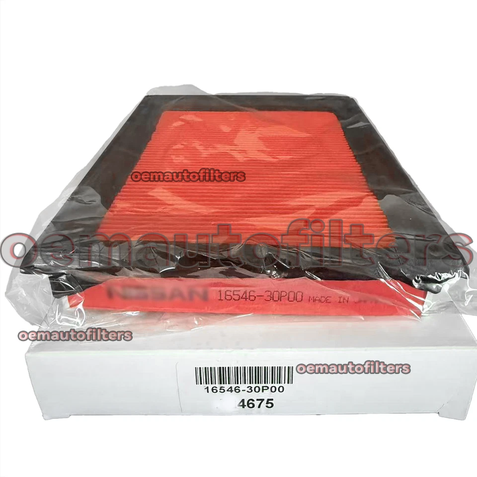 OEM Engine Air Filter for INFINITI FX35 FX37 FX50 M56 Q50 Q60 Q70 16546-30P00 Foto 2 de 2