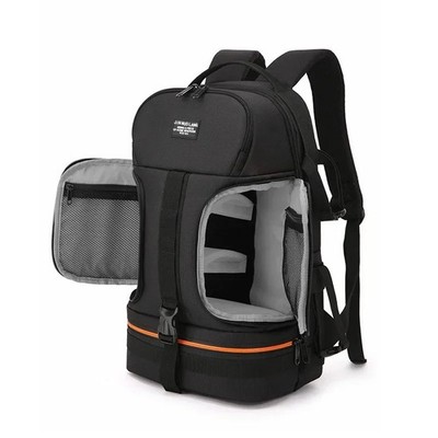 DSLR-Kamerarucksack mit großer Kapazität wasserdicht für 15,6 Laptop Canon Nikon