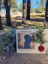 Rustic Baby Shower Favors - Botanical Keepsake