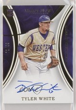2016 Panini Immaculate Collegiate Signatures 72/99 Tyler White #32 Auto 07rd