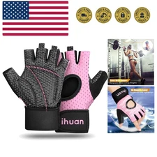 Professional Quality Breathable Gym Gloves for Optimal Performance - Medium Size