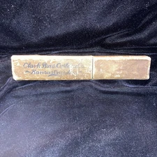Clark Bros. Cutlery Co. Kansas City,Mo.  Vtg Straight Razor BOX ONLY ORIGINAL