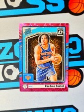 Panini 2024-25 Donruss Optic Basketball Pacome Dadiet RC Pink Velocity #/79