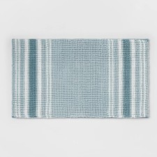 20"x34" Low Chenille Memory Foam Bath Rug - Threshold Material; Color; Color;