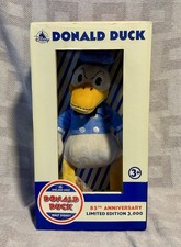 Disney Parks Donald Duck 85th Anniversary Plush LE 3000 Sealed 2019 WDW In Box