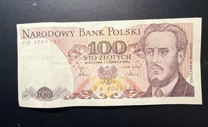 1986 Bank Of Poland 100 Zlotych Note FREE Delivery