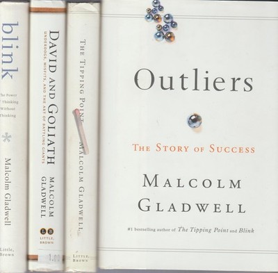 Malcolm Gladwell - Set of 4 Books.