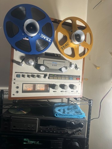 TEAC X10R Reel to Reel AutoRev Dual Capstan,Wood Case