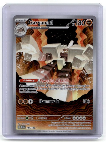 garganacl pokemon card value 2023 - Scarlet & Violet - Paradox Rift - Illustration Rare Gx2 / None / 4 SV04 Garganacl - 202/182