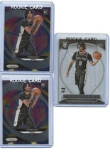 (2) 2024-25 Prizm Stephon Castle Instant Impact RC's + Certified RC #167 Spurs